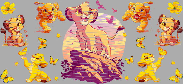 16oz Disney style-D-888